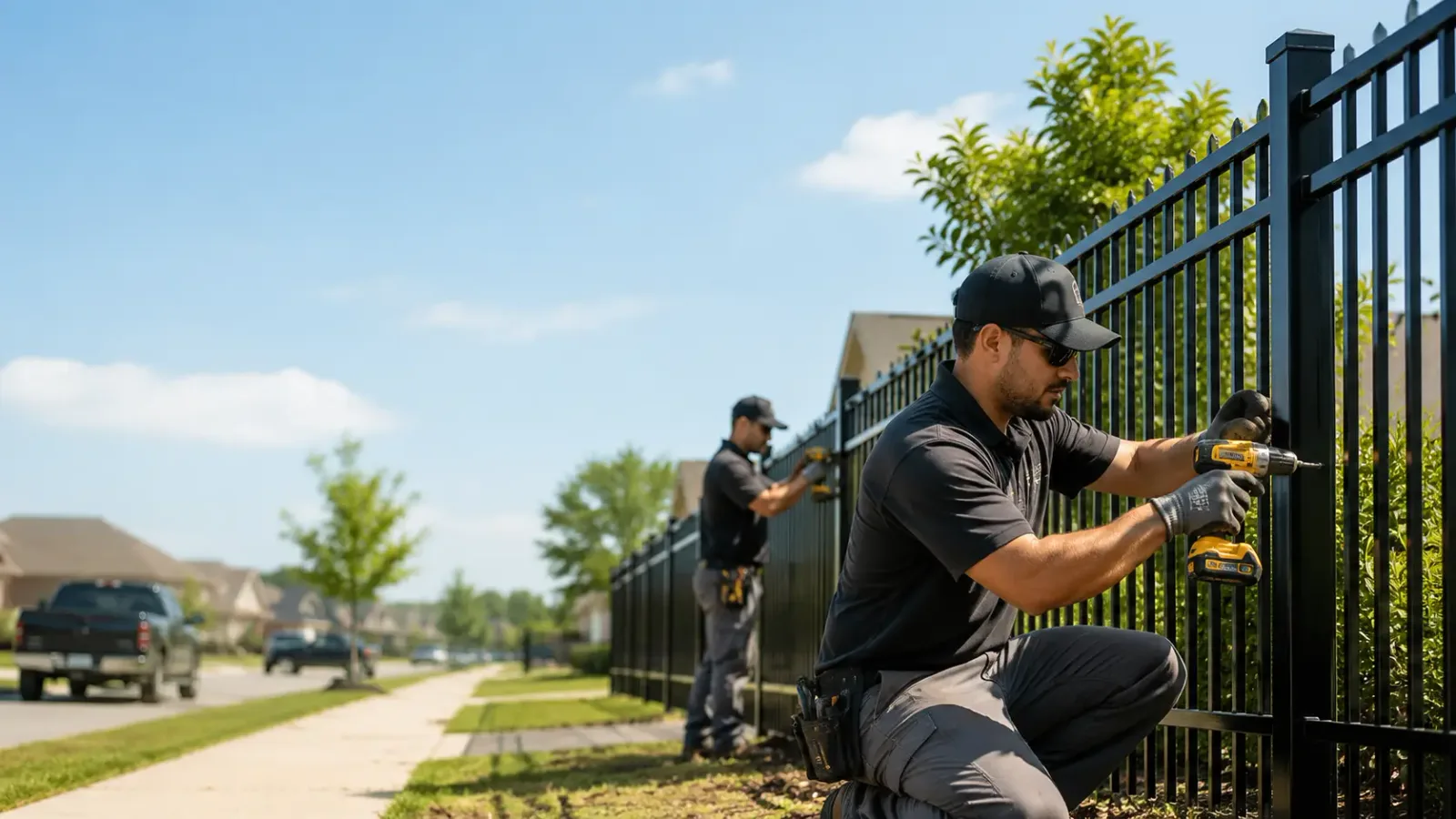 Metal Fence Installation in Ivor, VA